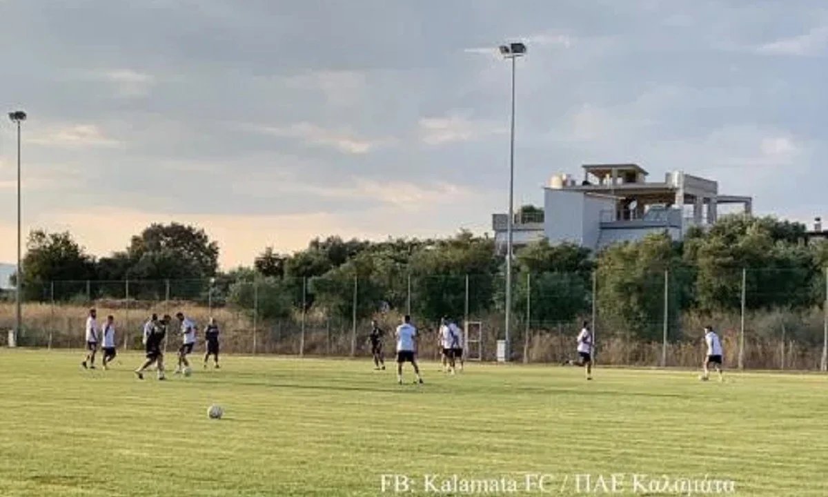 Καλαμάτα: Πρώτη προπόνηση με 10 παίκτες!