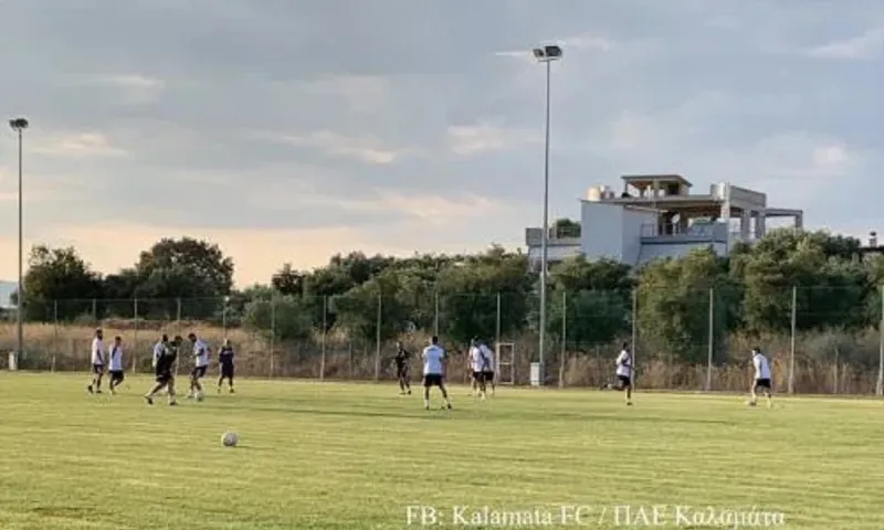 Καλαμάτα: Πρώτη προπόνηση με 10 παίκτες!