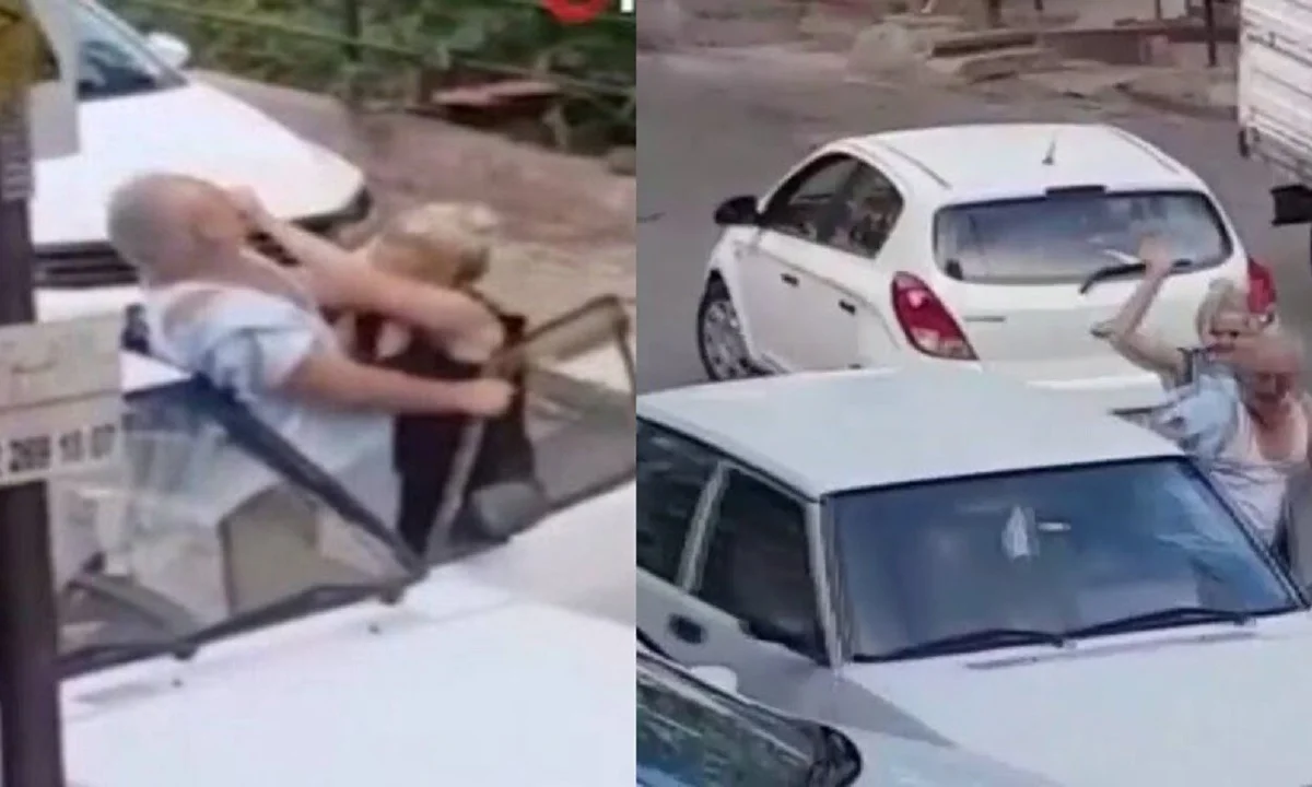 Τούρκος έκανε τον μάγκα σε γυναίκα και μετά... μάζευε τα δόντια του από το πάτωμα! (vid)