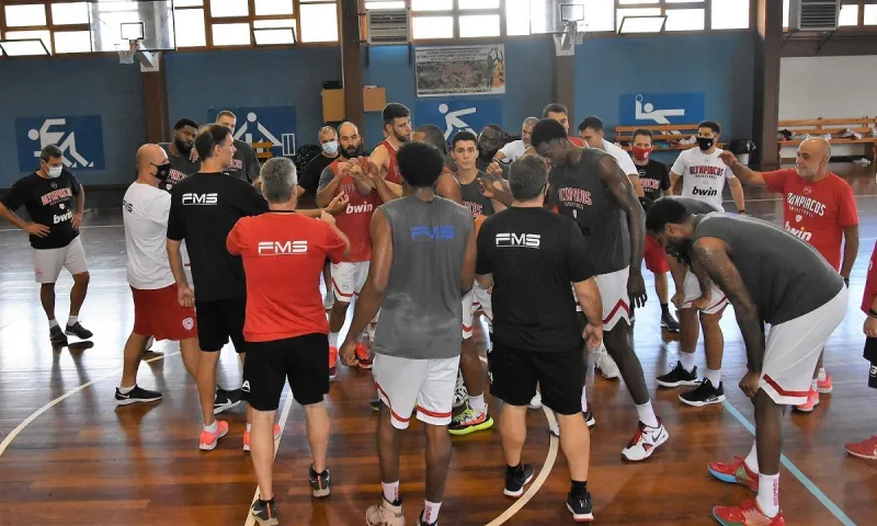 Ολυμπιακός: Ανεβάζει «στροφές» στο Μέτσοβο (pics)