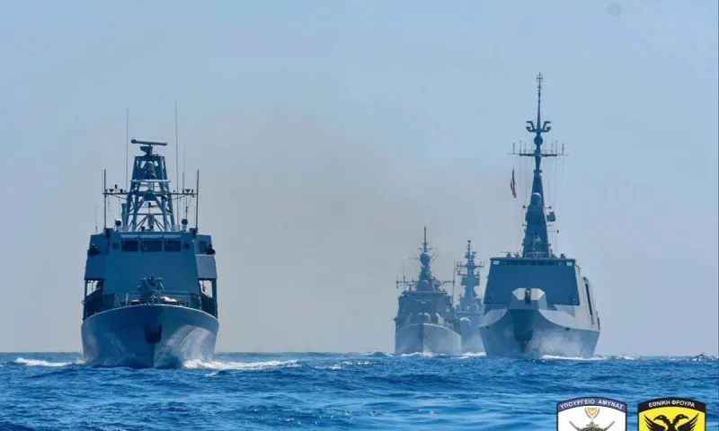 Κύπρος: Οι πρώτες εικόνες από την αεροναυτική άσκηση «Eunomia»