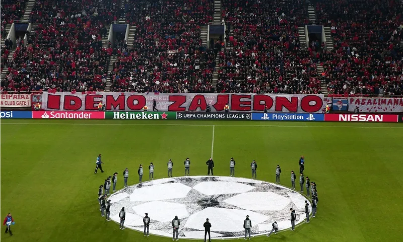 Ολυμπιακός: Η κλήρωση του Champions League σε Live Streaming