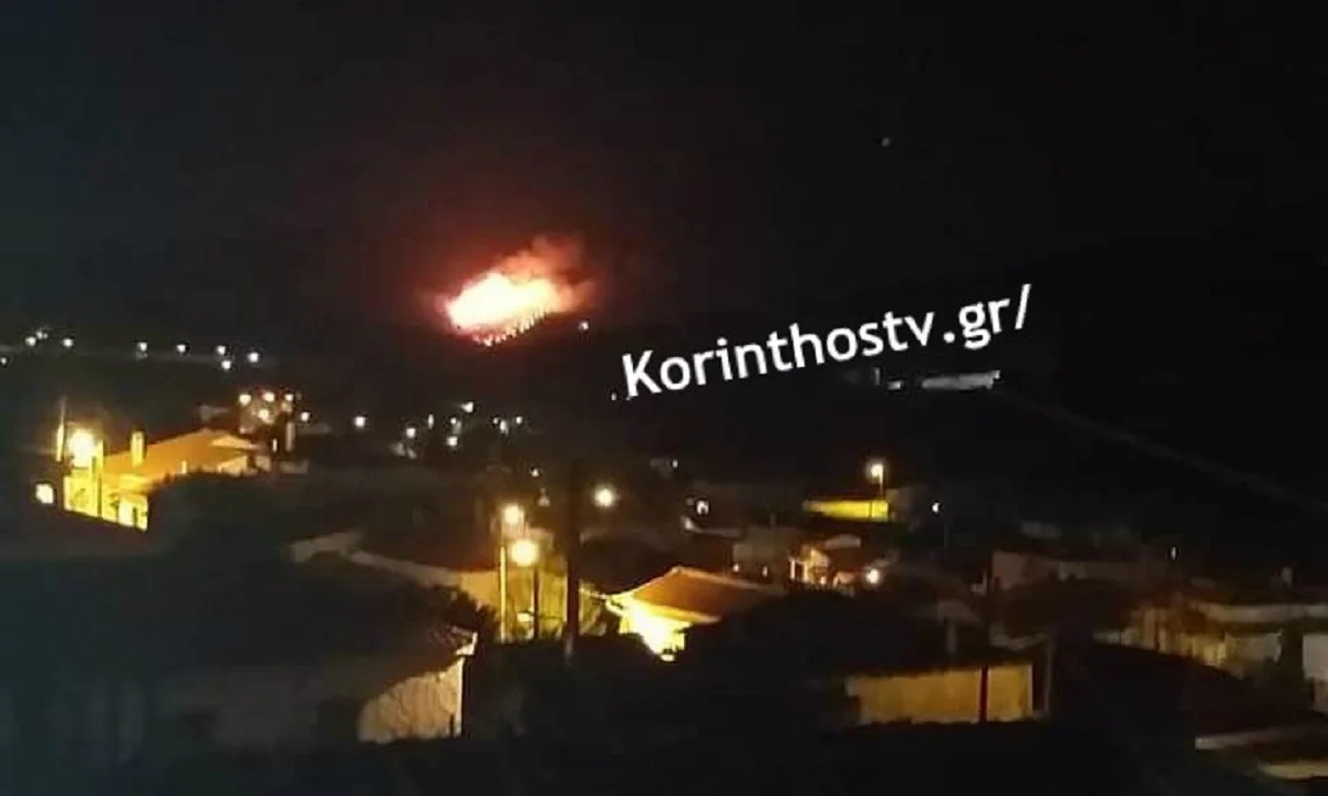 Κόρινθος: Μεγάλη φωτιά στο Σοφικό - Εκκενώθηκαν οικισμοί και μοναστήρι (vid-pics)