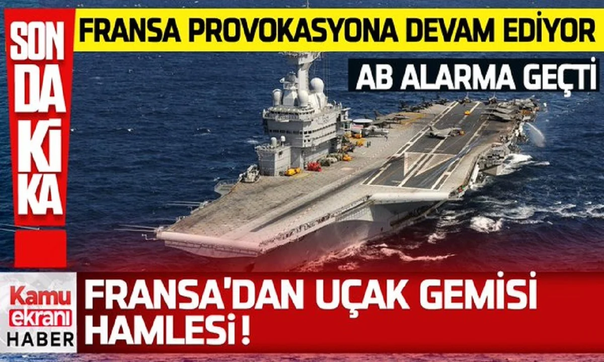 Toύρκοι: Χάλασε το Σαρλ Ντε Γκωλ - Ελπίζουμε να βυθιστεί