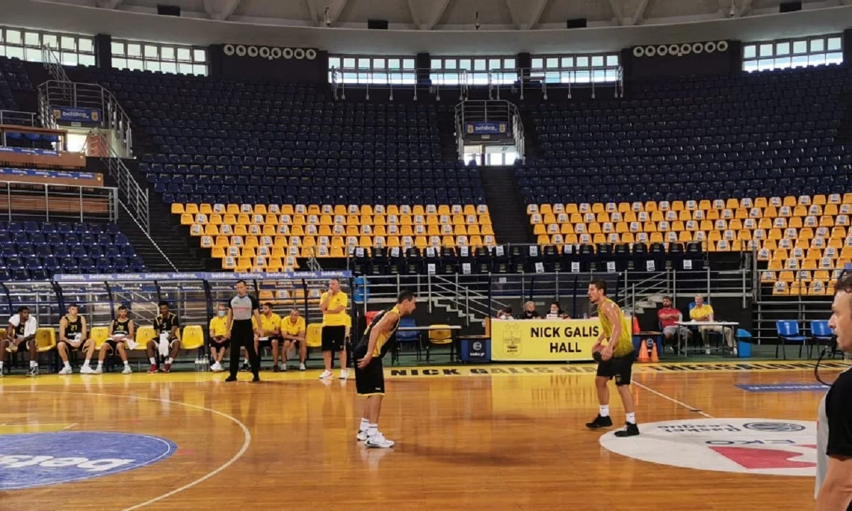 Άρης- ΑΕΚ 59-66: Φιλική νίκη με κορυφαίο τον Ρογκαβόπουλο