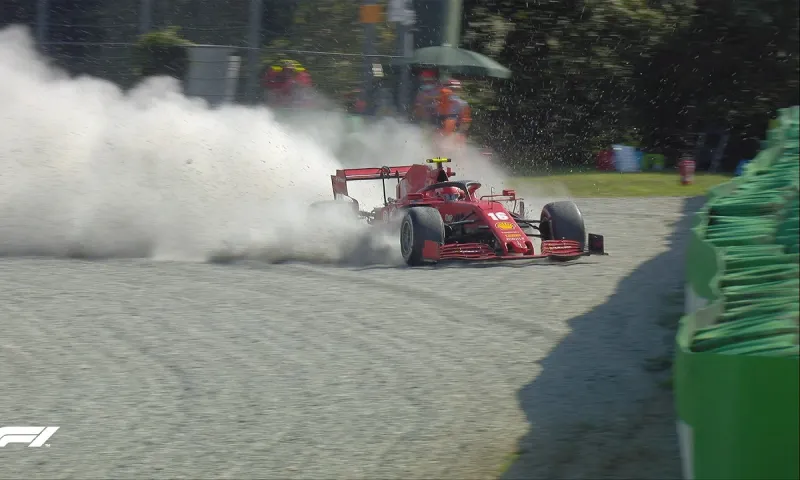 F1: Το τρομακτικό ατύχημα του Λεκλέρ που σταμάτησε τον αγώνα