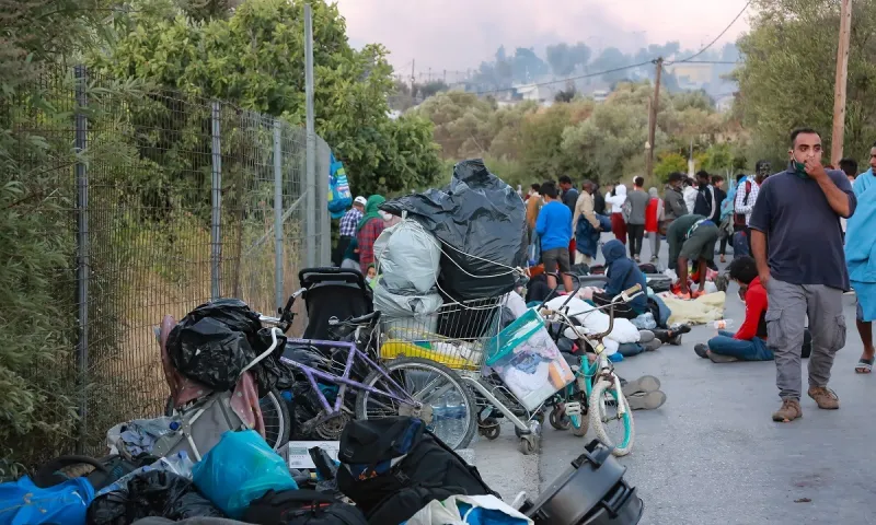 Μόρια: Σύγχυση για το που βρίσκονται οι μετανάστες με Κορονοιό