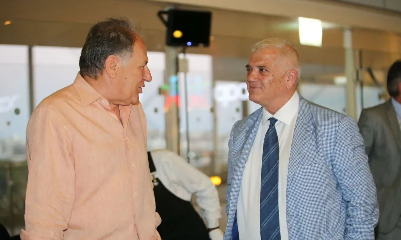 «Αγιά Σοφιά-OPAP ARENA»: Πήγε να δει τα έργα ο Μελισσανίδης