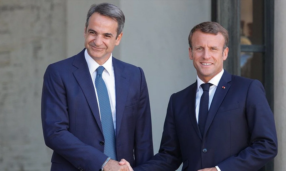 Μητσοτάκης - Μακρόν: Συνάντηση και ηχηρό μήνυμα στην Τουρκία!