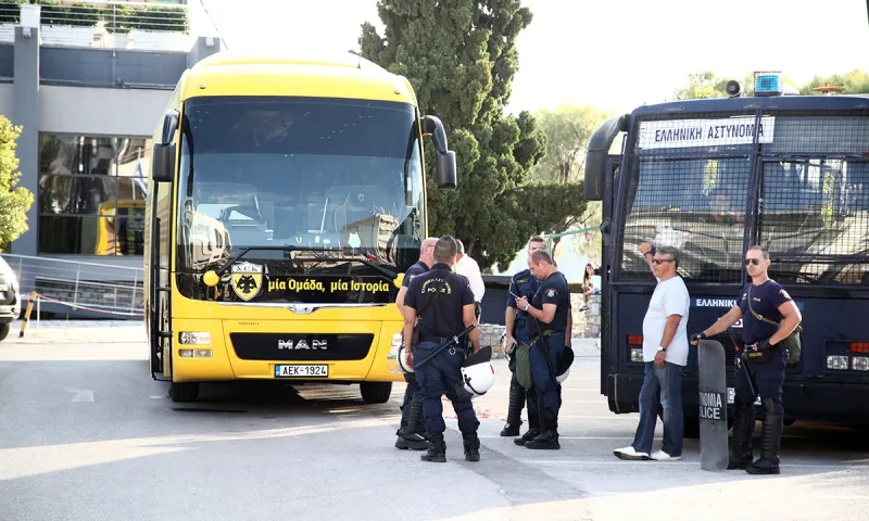 ΑΕΚ - Ολυμπιακός: Δρακόντεια μέτρα ασφαλείας (vid+pics)