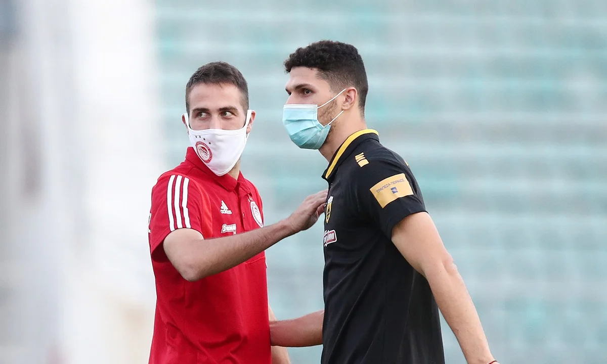 ΑΕΚ - Ολυμπιακός: Τα «πηγαδάκια» στο Πανθεσσαλικό (pics)