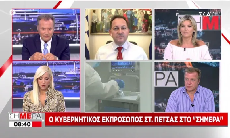 Πέτσας: «Δεν αποκλείουμε το lockdown»