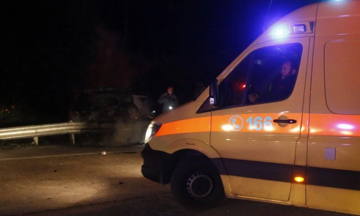 Καβάλα: Τροχαίο δυστύχημα με ένα νεκρό κοντά στο Σιδηροχώρι