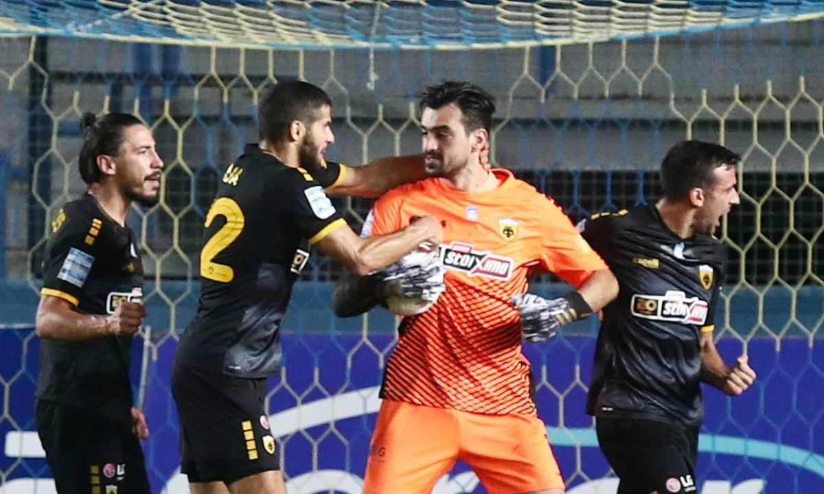 Παναιτωλικός-ΑΕΚ 0-2: Των Αγίων... Μάνταλου και Τσιντώτα!