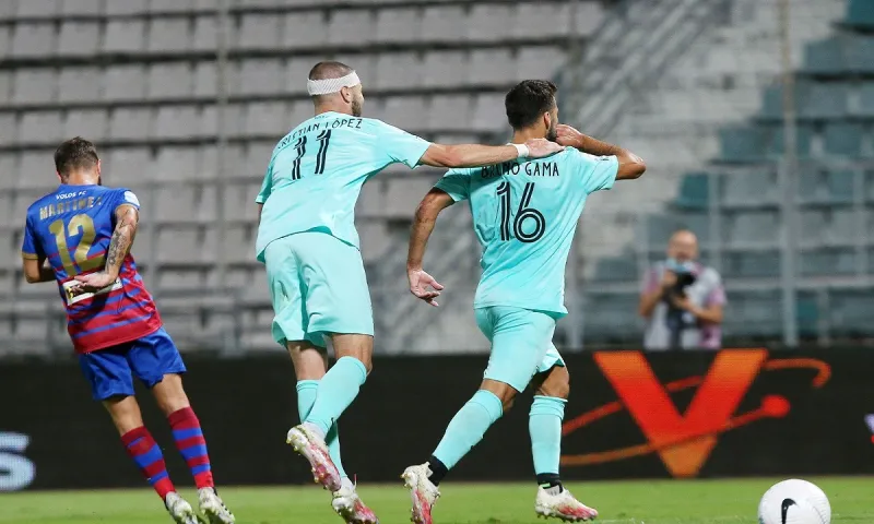 Βόλος - Άρης 0-1: Επαγγελματική νίκη με γκολ του Μπρούνο Γκάμα και μόνος πρώτος (vid)