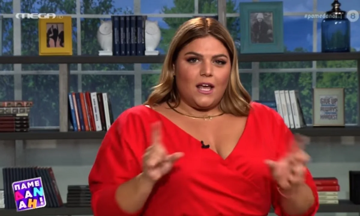 Πάμε Δανάη: Η κόρη της Σταυροπούλου ξεκίνησε το πρωινό στο Mega και το twitter την αποθέωσε (pics)