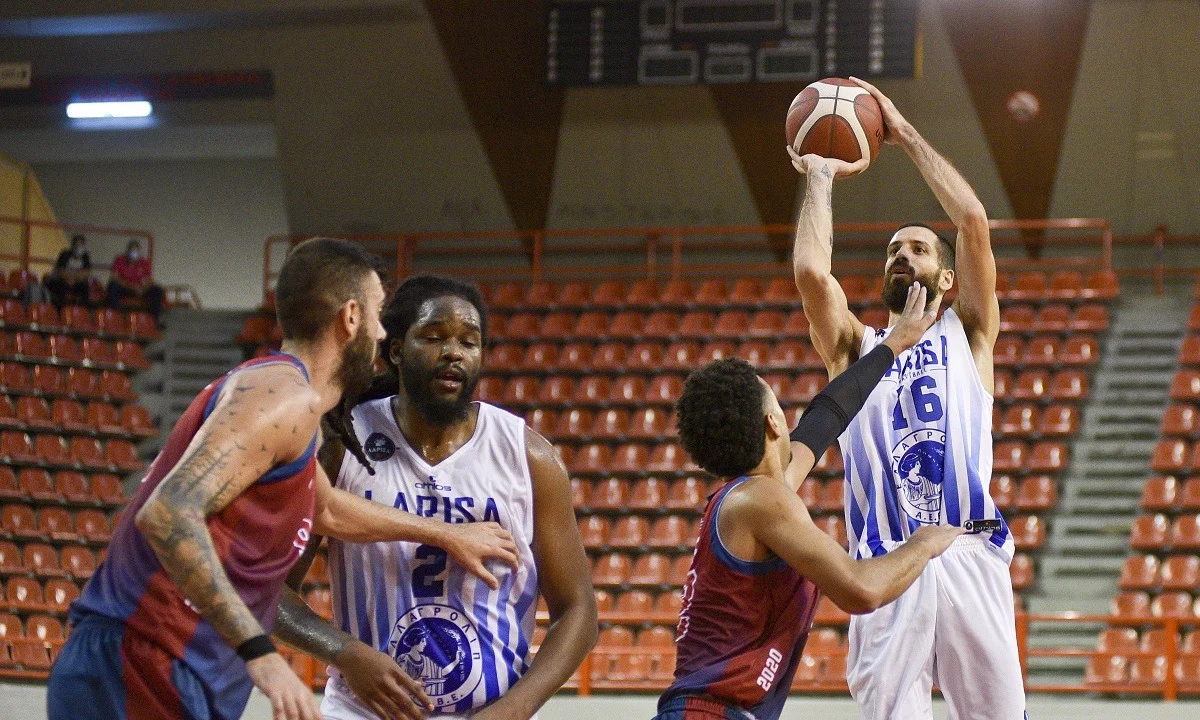Κύπελλο: Εύκολα η Λάρισα 92-70 τον Χαρίλαο Τρικούπη