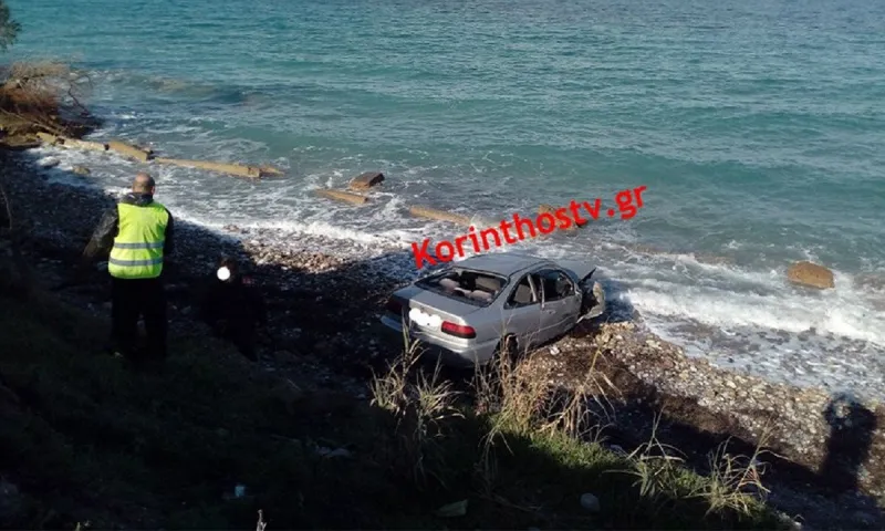 Ξυλόκαστρο: Φρικτό τροχαίο με μία νεκρή - Το αμάξι της έπεσε στη θάλασσα