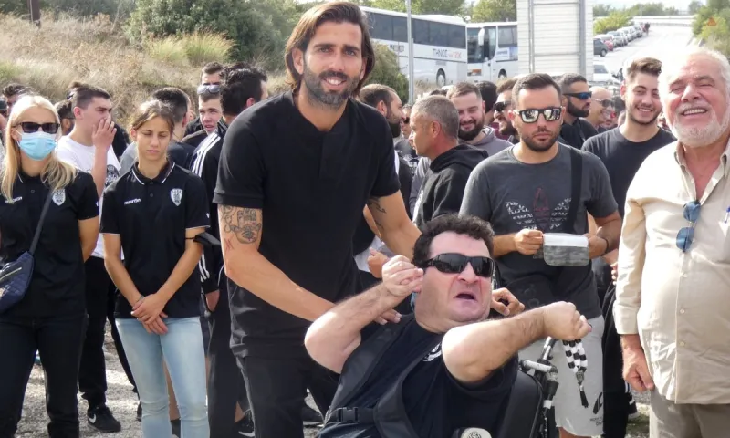 ΠΑΟΚ - Μνημόσυνο Τέμπη: Κανείς δεν θα τους ξεχάσει (pics)