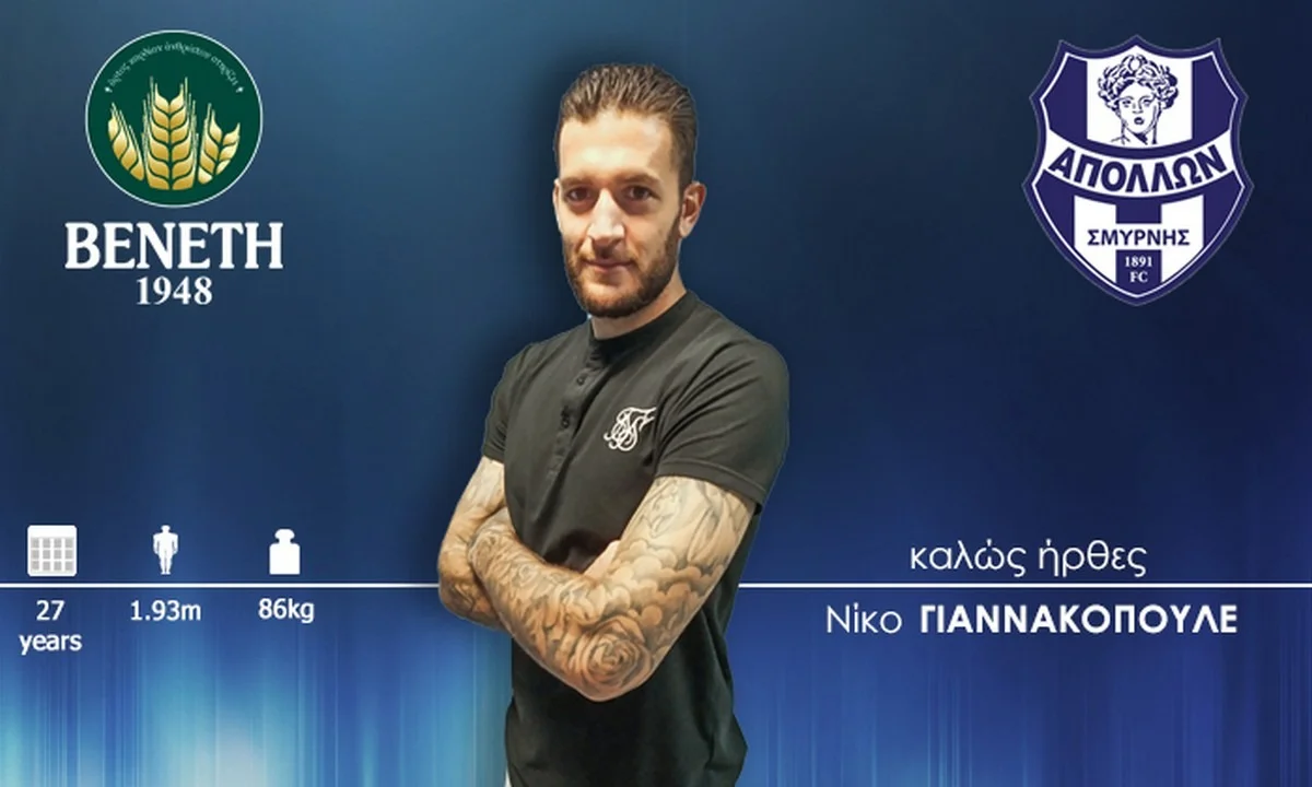Επιβεβαίωση Sportime: Ανακοίνωσε Γιαννακόπουλο ο Απόλλων Σμύρνης