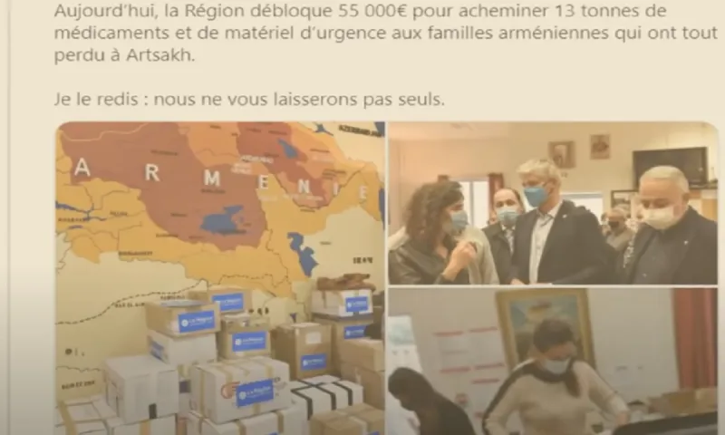 Toυρκία: Σοκ από χάρτη Γάλλου πολιτικού με τη Δυτική Αρμενία
