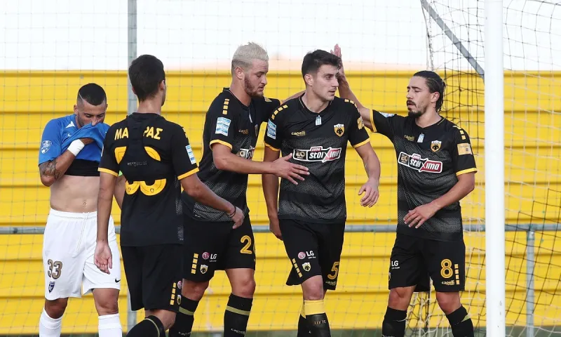 ΑΕΚ - Ιωνικός 2-0: Με Χνιντ και Λιβάια - «Πρώτη» για Νεντελτσεάρου