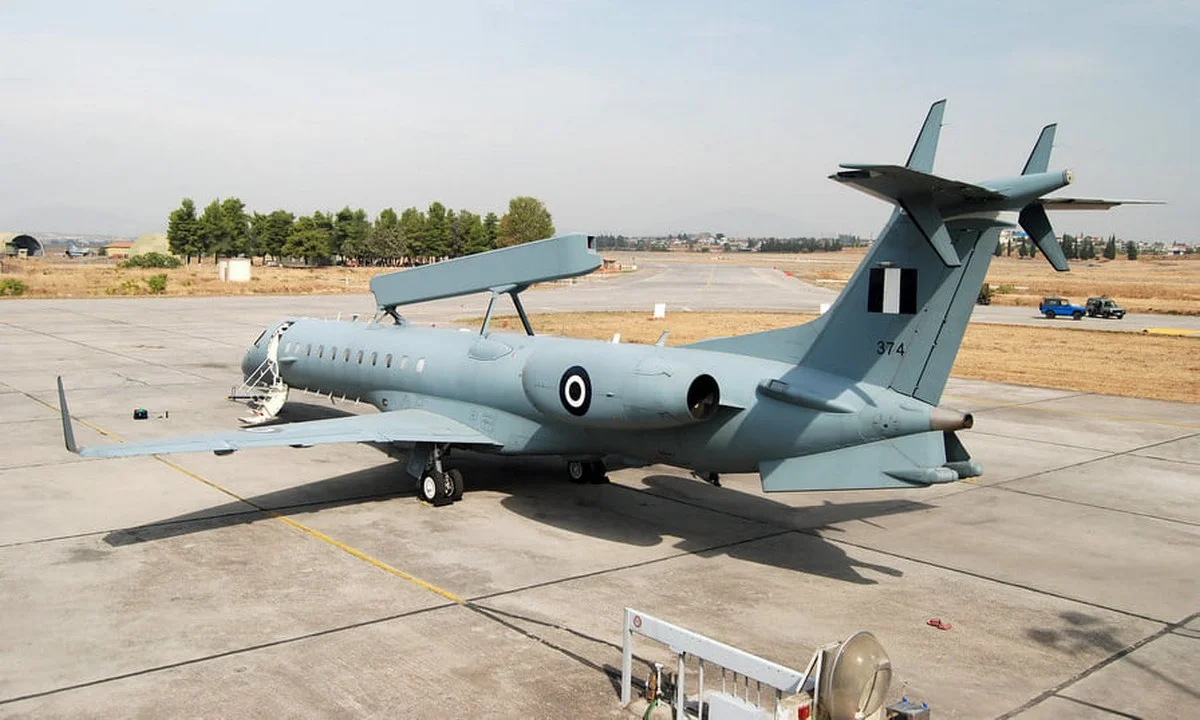 Ελληνοτουρκικά: Σε αποστολή στο Αιγαίο το Embraer EMB-145 AEW&C