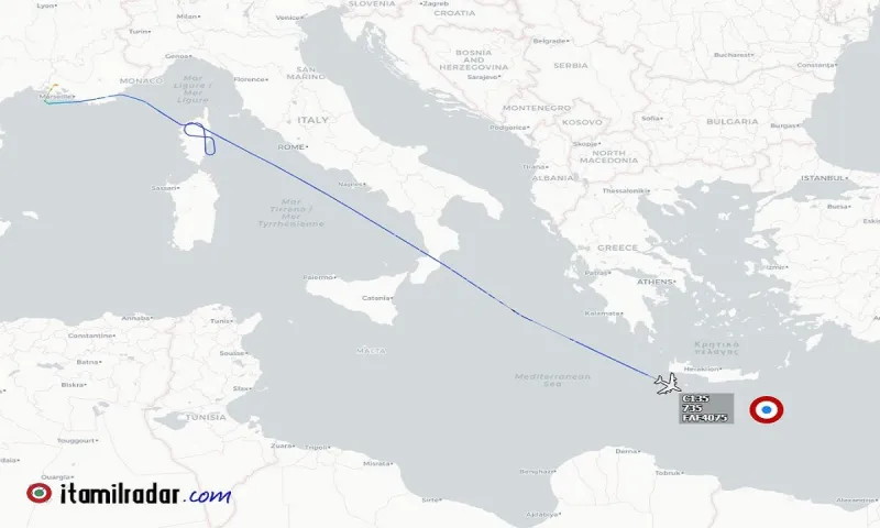 Toυρκία: Νέο ξύλο από τη Γαλλία - Στέλνει Rafale πάνω από το Oruc Reis;