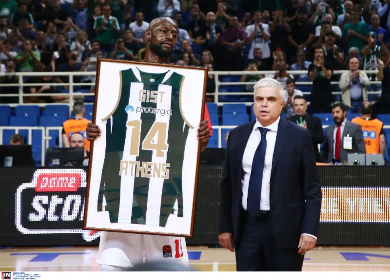 Παναθηναϊκός: O Γκιστ... αποθέωσε τον Διαμαντίδη