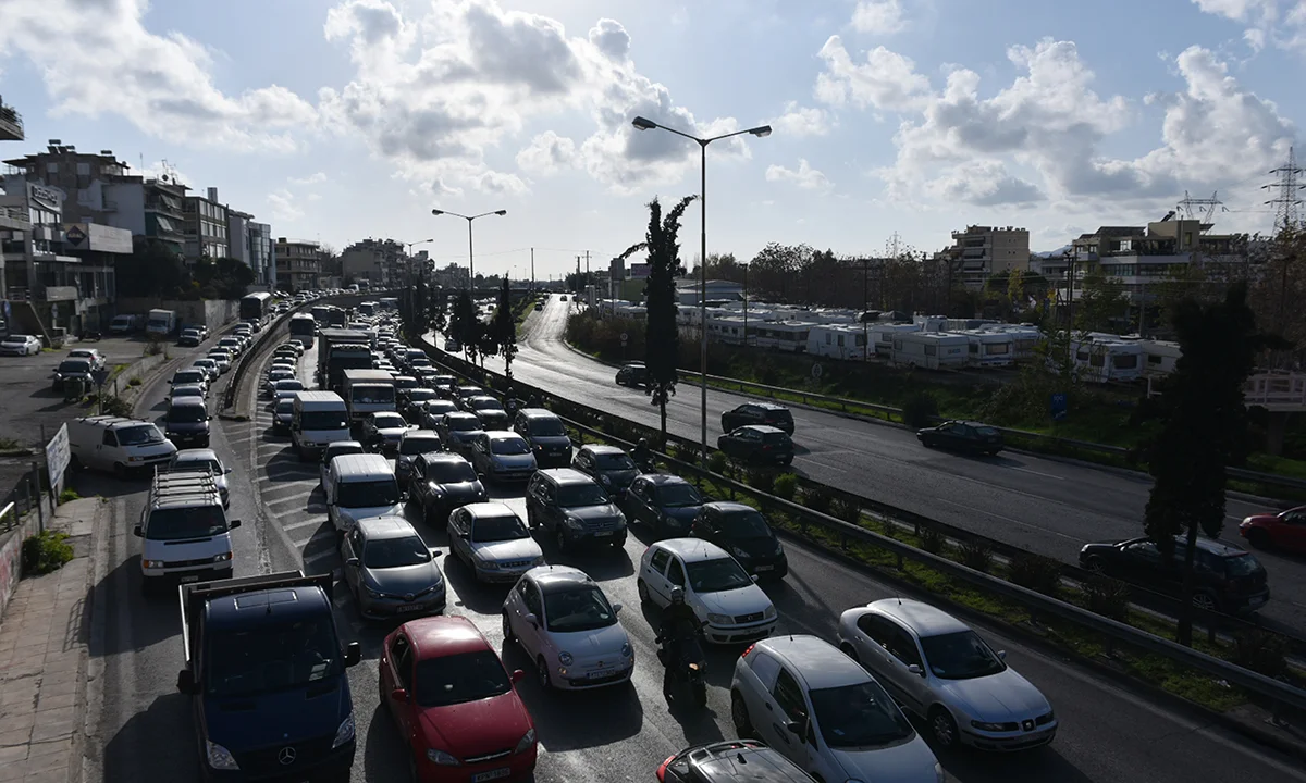 Σοβαρό τροχαίο στην Εθνική Οδό! Ουρές χιλιομέτρων!