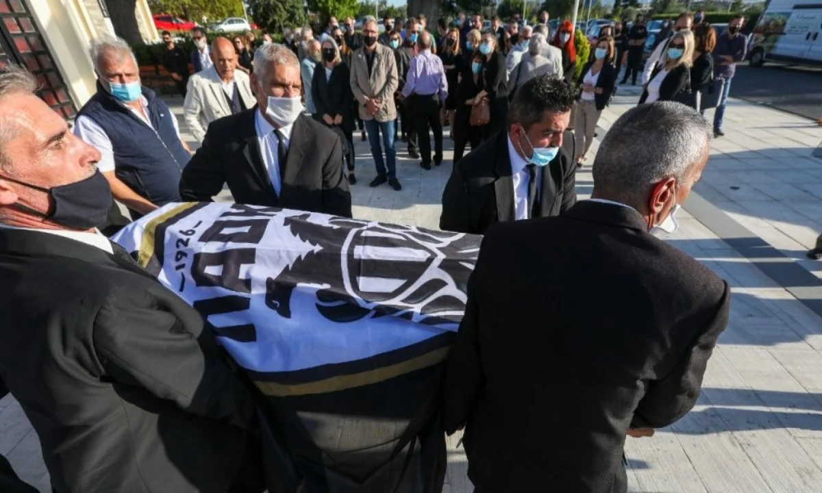 ΠΑΟΚ: Το τελευταίο «αντίο» στον Γιώργο Καλύβα