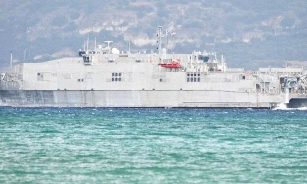 USNS Carson City: Στη Σούδα το θηριώδες πολεμικό καταμαράν των ΗΠΑ (vid)