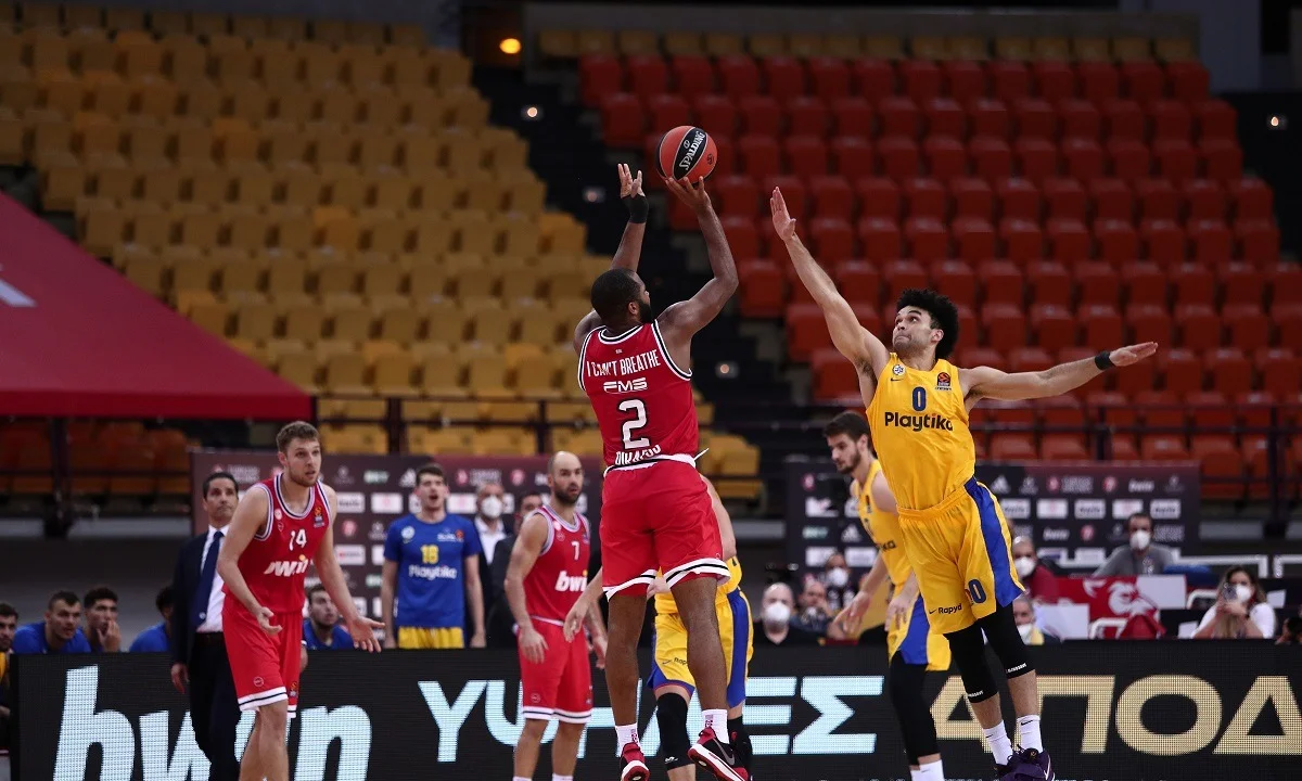 Ολυμπιακός- Μακάμπι 85-82: Χάρισον at the buzzer!