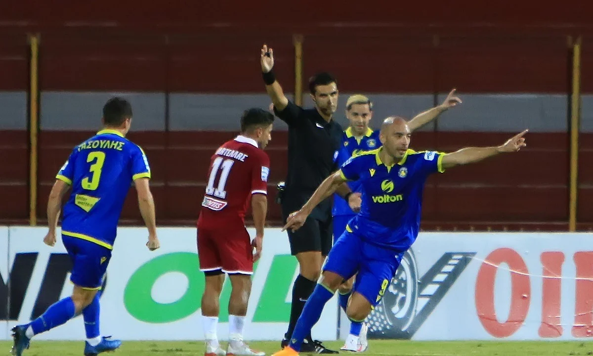 ΑΕΛ - Αστέρας Τρίπολης 1-3: «Καθάρισε» ο Μπαράλες - Δεν σηκώνουν κεφάλι οι Θεσσαλοί