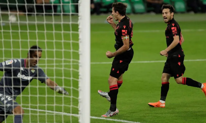 La Liga: Στην κορυφή η Σοσιεδάδ μετά την τριάρα στην Μπέτις! (vids)