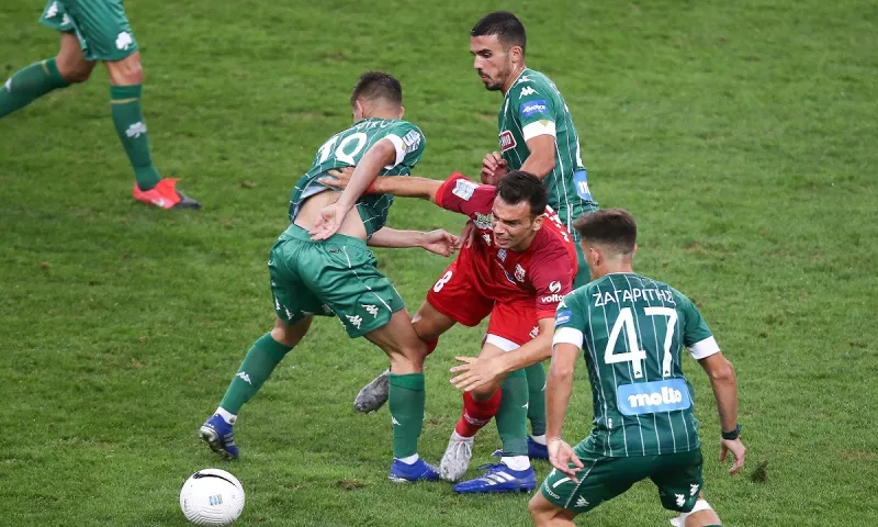 Βαθμολογία Super League: Χωρίς νίκη ο Παναθηναϊκός, μόνος 2ος ο Βόλος