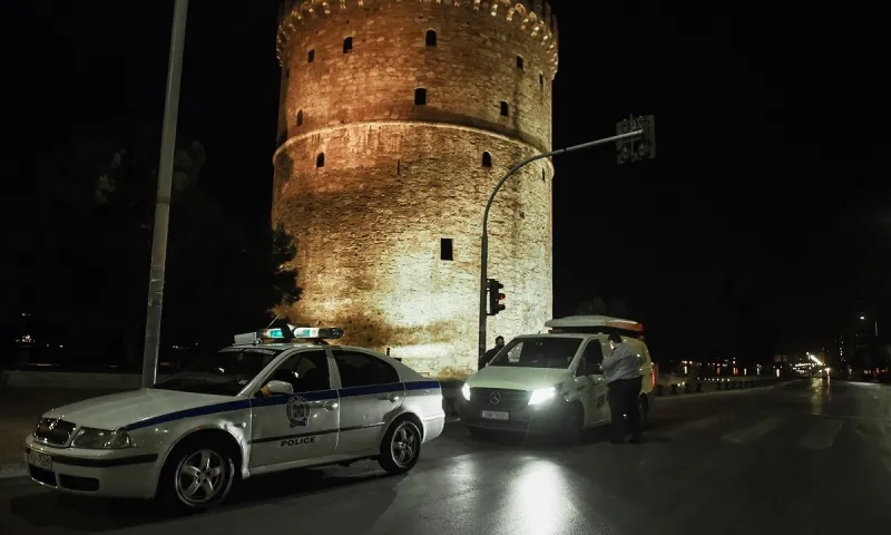 Θεσσαλονίκη - Απαγόρευση κυκλοφορίας: Άδεια πόλη λόγω μετά τις 12:30