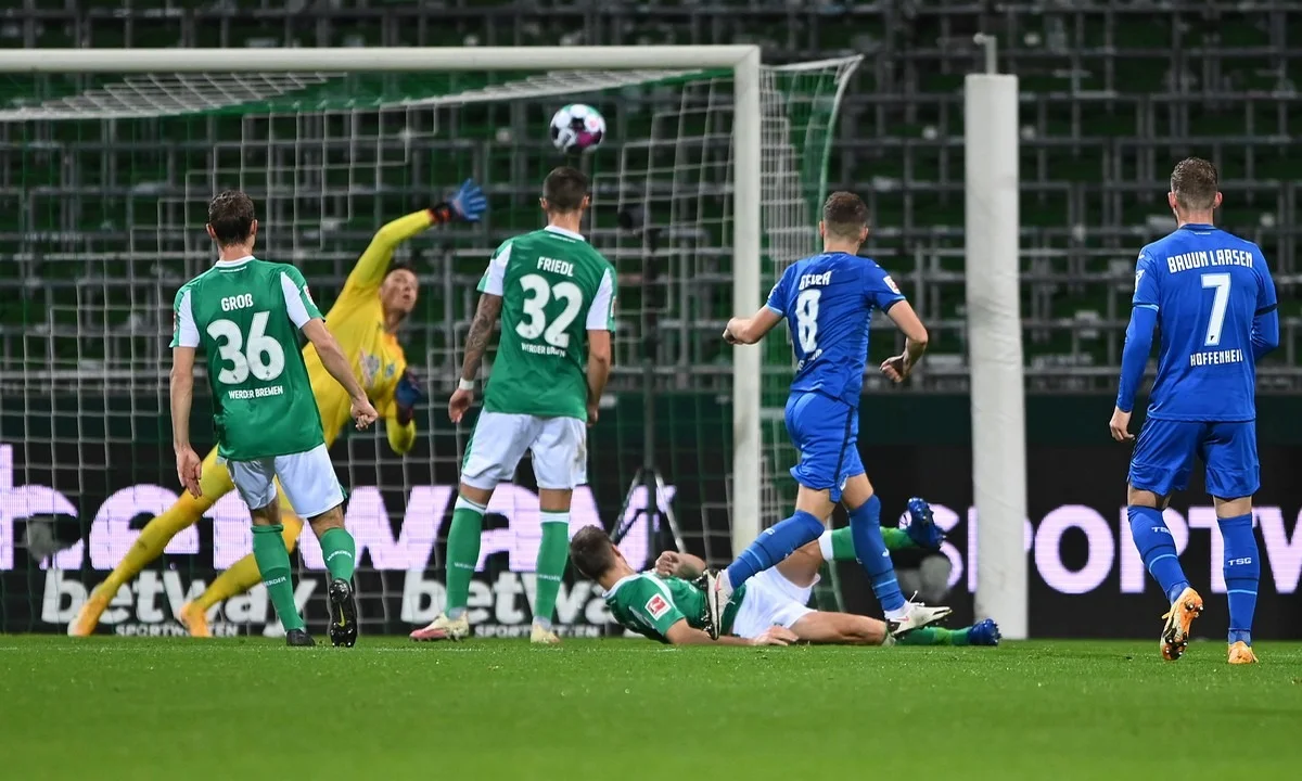 Βέρντερ - Χόφενχαϊμ 1-1: Κρίθηκε νωρίς (vid)