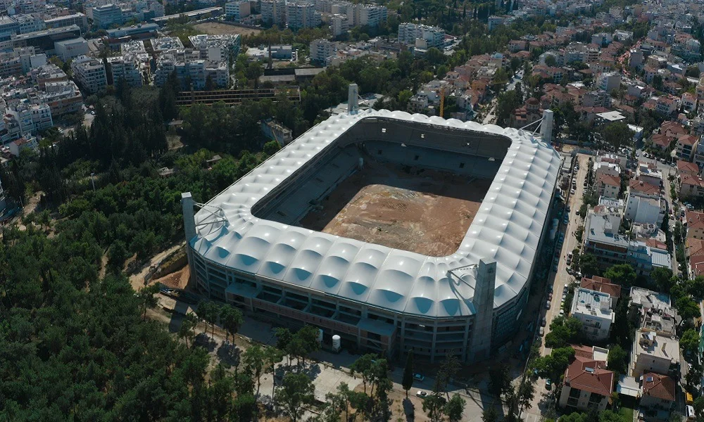 OPAP ARENA από ψηλά-Αποκλειστικά πλάνα από το νέο γήπεδο της ΑΕΚ