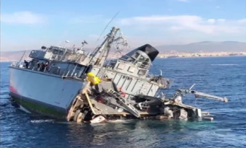 Ελληνοτουρκικά: Τρολάρουν οι Τούρκοι για το πλοίο του Π.Ν. που κόπηκε στα δύο - Πόσο χαζοί