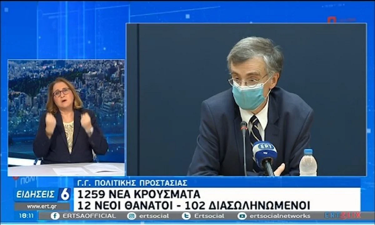 Συγκινημένος ο Τσιόδρας: «Να αποφύγουμε το lockdown - Δεν έχω πάει από τον Φεβρουάριο σε καφέ και εστιατόριο»