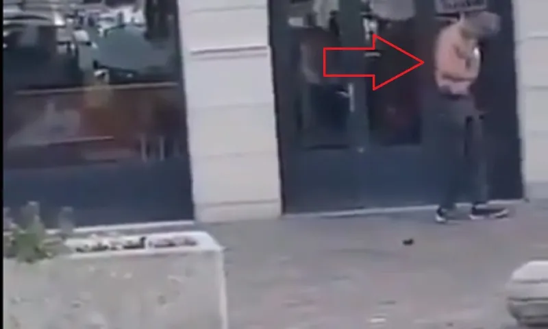 Γαλλία: Προσοχή σκληρό βίντεο - Η ώρα του πυροβολισμού του ισλαμιστή