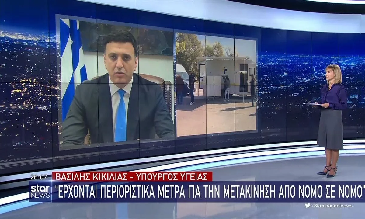 Κικίλιας: Προανήγγειλε απαγόρευση μετακίνησης εκτός Αττικής!