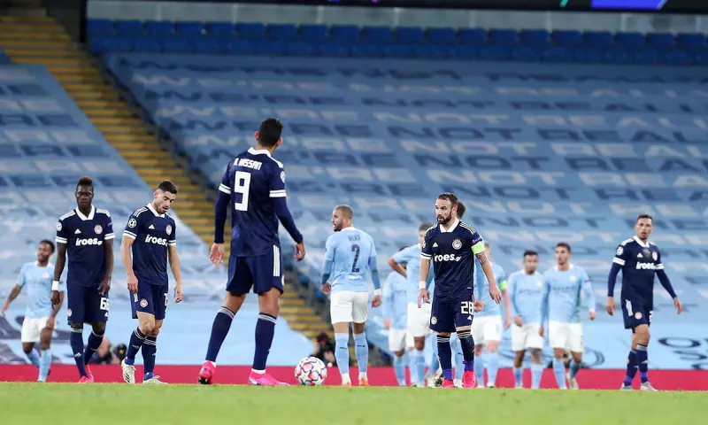 Μάντσεστερ Σίτι - Ολυμπιακός 3-0: Μπορούσε καλύτερα, φοβήθηκε στο πρώτο