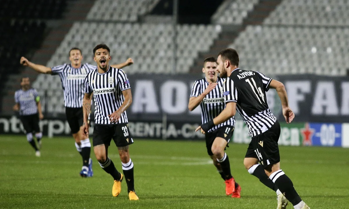 Europa League: Η βαθμολογία στον όμιλο του ΠΑΟΚ