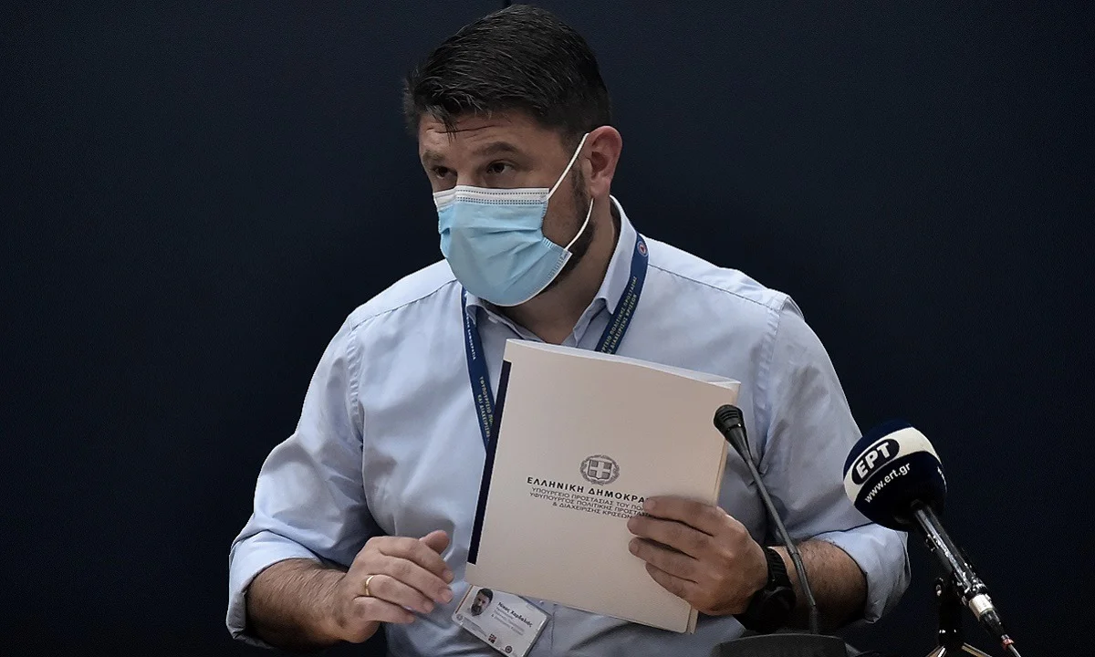 Χαρδαλιάς: «Διπλασιάζονται τα πρόστιμα για παραβίαση των μέτρων - Στα 300 ευρώ πλέον