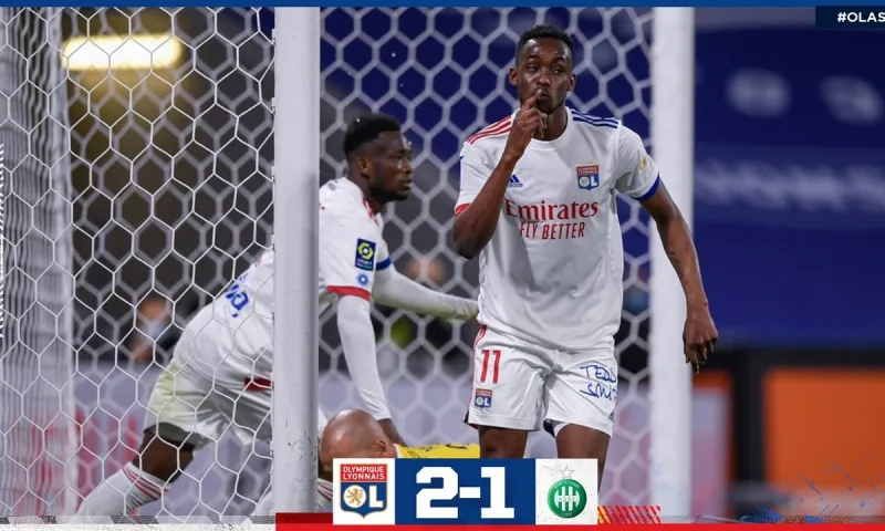 Λιόν - Σεντ Ετιέν 2-1: Ανατροπή 8 λεπτών και χαμένο πέναλτι (vid)