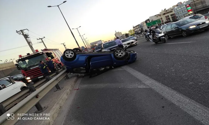 Κάγκουρες πήγαν να σκοτώσουν κόσμο στον Κηφισό και η τροχαία γράφει μάσκες