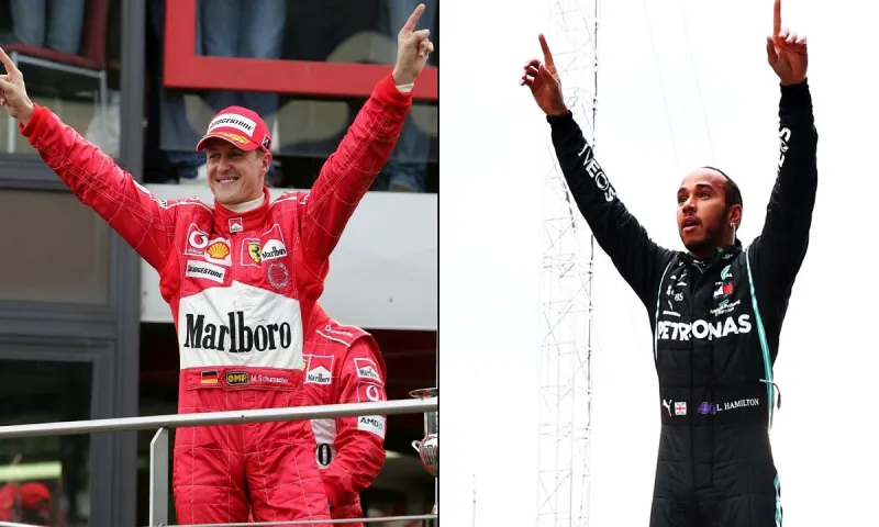 F1: Το σήκωσε ο Χάμιλτον και ισοφάρισε τον θρυλικό Σουμάχερ!