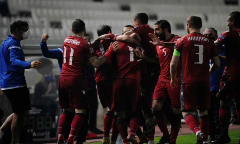 Nations League: Νίκη ανόδου για την Αρμενία